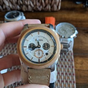 Fossil Chronograph Watch w/ extra Band